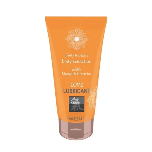Żel- SHIATSU Love lubricant edible Mango &amp; Green tea