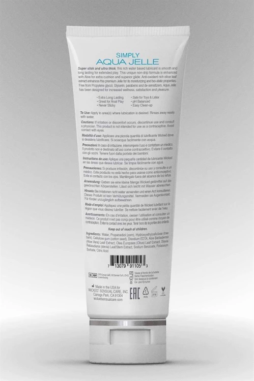 WICKED SIMPLY AQUA JELLE 120ML