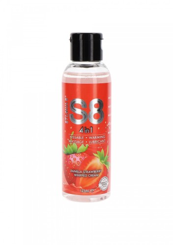 S8 4-in-1 Dessert Lube 125ml Strawberry