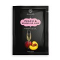 PEACH &amp; SPARKLING WINE MASSAGE OIL 10 ML