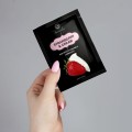 STRAWBERRY &amp; CREAM HOT EFFECT LUBE 10 ML