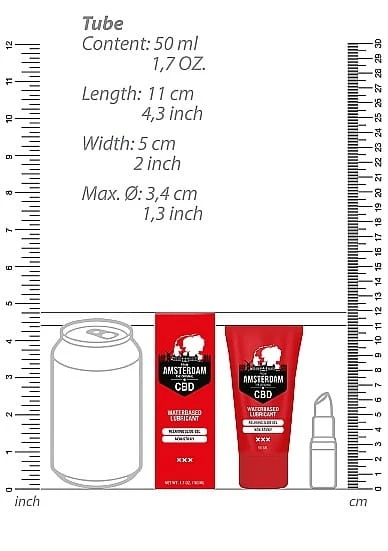 Original CBD from Amsterdam - Waterbased Lubricant - 50 ml