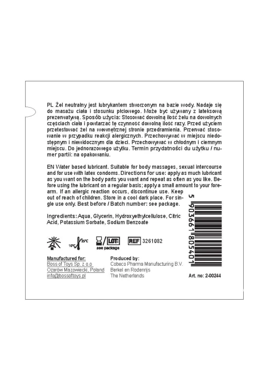 Żel-BOYS of TOYS Glide 3 ml