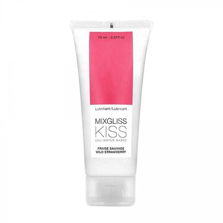 WATER-BASED MIXGLISS - KISS WILD STRAWBERRY 70 ML