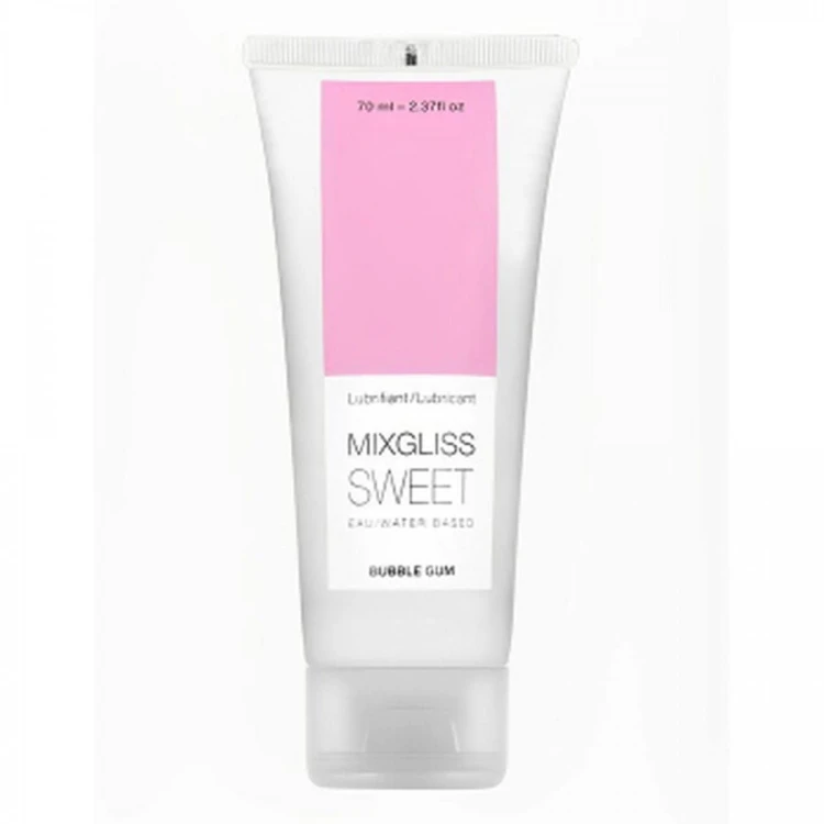 WATER-BASED MIXGLISS - SWEET BUBBLE GUM 70 ML