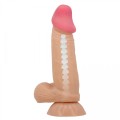 BAILE - Sliding Skin 7,6'' Flesh, Suction base Bendable TPR