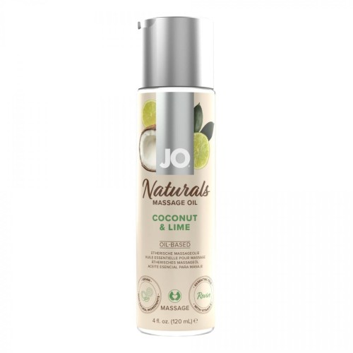 System JO - Naturals Massage Oil Coconut &amp; Lime 120 ml