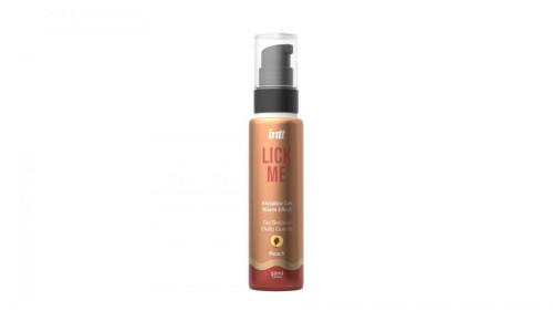 LICK ME PEACH KISSABLE GEL WITH WARM EFFECT
