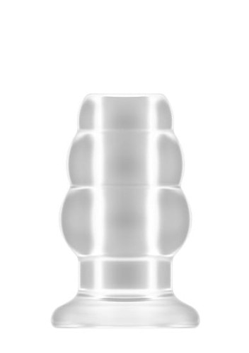 No.49 - Small Hollow Tunnel Butt Plug - 3 Inch - Translucent