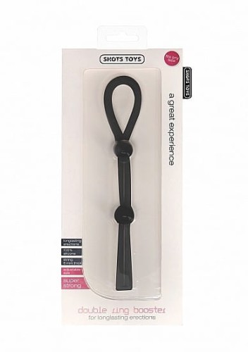 Double Ring Booster - Black