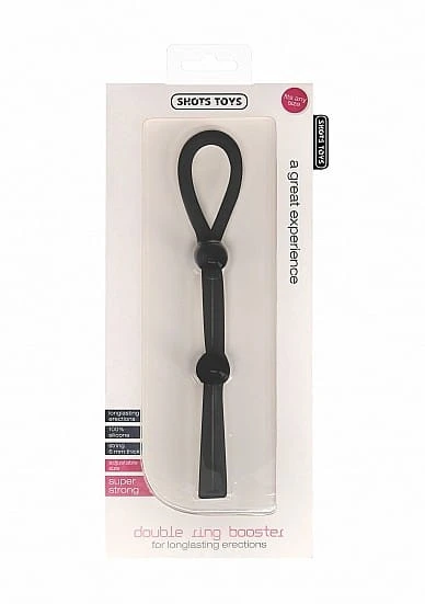 Double Ring Booster - Black