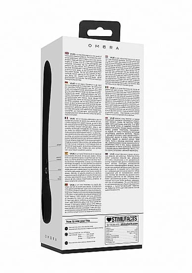 Ombra - Bendable Vibrator Punkt G - Black