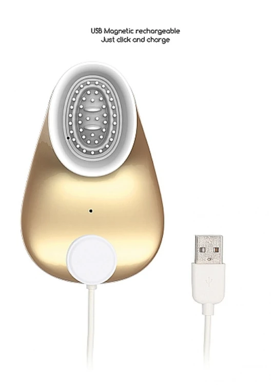 Twitch Hands - Free Suction &amp; Vibration Toy - Gold