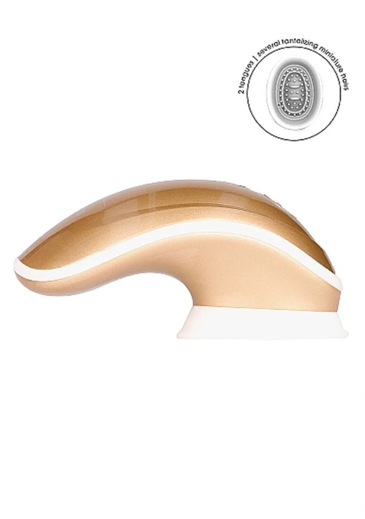 Twitch Hands - Free Suction &amp; Vibration Toy - Gold