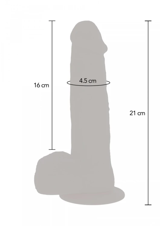 Rotating Beads Vibrating Dildo Light skin tone