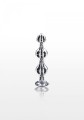 Diamond Star Beads Small Silver