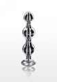 Diamond Star Beads Large Silver