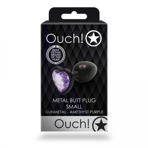 Heart Gem Butt Plug - Small