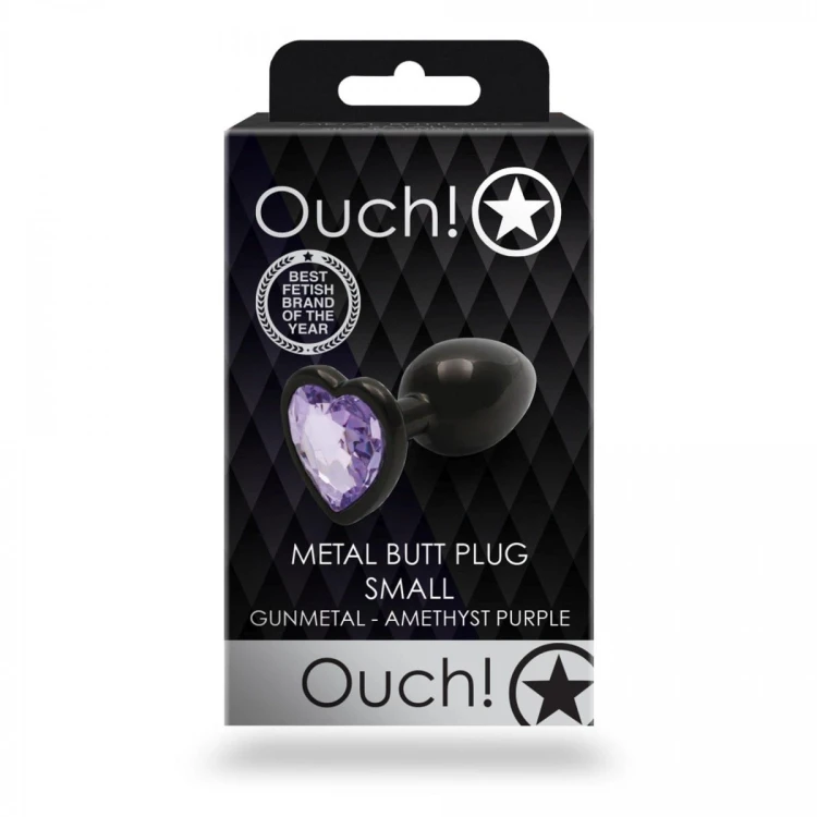 Heart Gem Butt Plug - Small