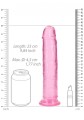 Straight Realistic Dildo with Suction Cup - 9'' / 23