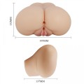 CRAZY BULL - Luna, Vibration Double holes  TPR ABS