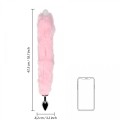 Light-up Fox Tail with Metal Butt Plug