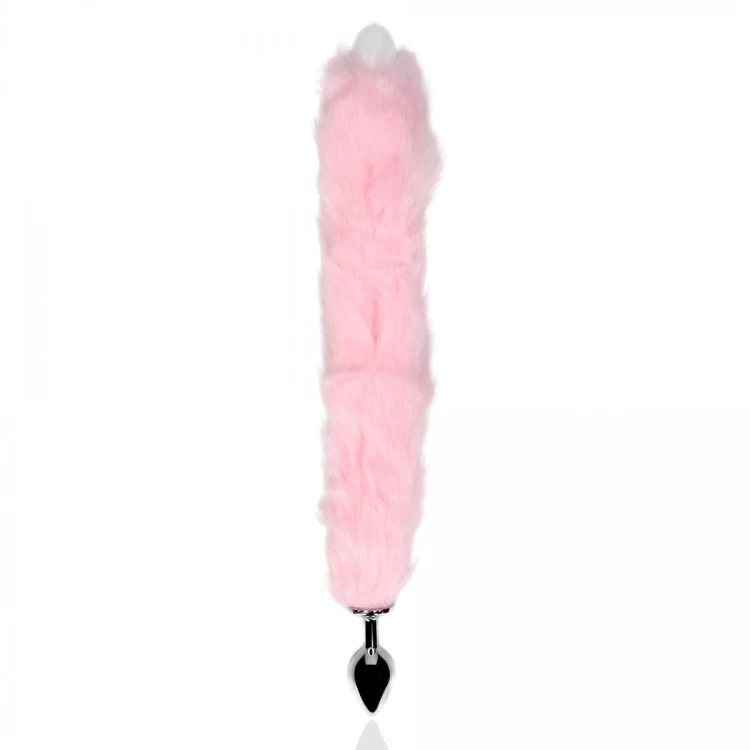 Light-up Fox Tail with Metal Butt Plug