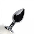 Fox Tail with Metal Butt Plug