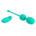 PRETTY LOVE - LECHIES  Dream chaser 5, Green, Wireless remote control 12 vibration functions Memory function