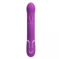 PRETTY LOVE - Coale Purple, 7 vibration functions 4 rotation functions 4 thrusting settings