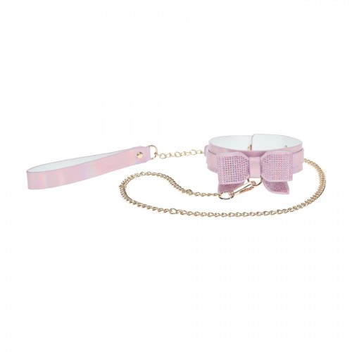 Paris Collection - Collar with Leash - Pink