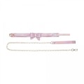 Paris Collection - Collar with Leash - Pink