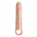 PRETTY LOVE - PENIS SLEEVE, TPE,3 removeable 1 inch extenders