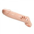 PRETTY LOVE - PENIS SLEEVE, TPE,3 removeable 1 inch extenders