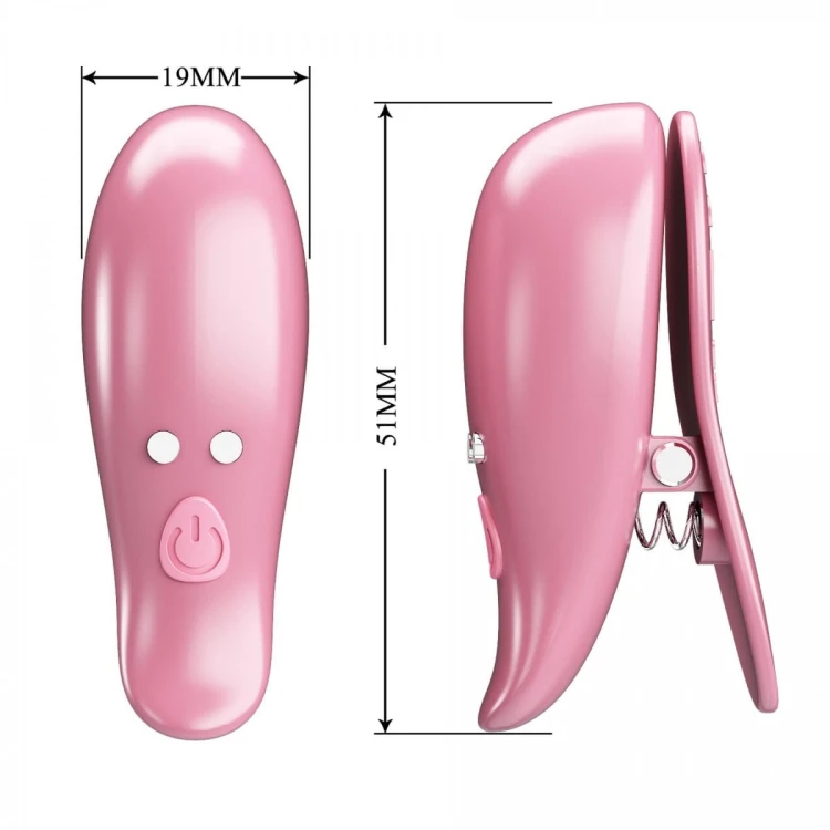 PRETTY LOVE - CAYLEY, WATERPROOF, ABS, 10 VIBRATIONS, REMOTE CONTROL