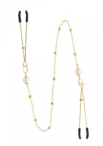 Tweezers Pearl & Deluxe Chain Gold