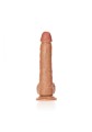 Straight Realistic Dildo  Balls  Suction Cup - 10""""/ 25,5 cm