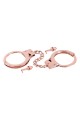 Menottes pour poignets en métal or rose