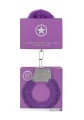 Beginner""s Handcuffs Furry - Purple
