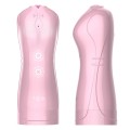 Masturbator-Vibrating and Flashing Masturbation Cup USB 7+7 Function / Talk Mode (Pink)