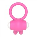 Power Clit Silicone Cockring Pink