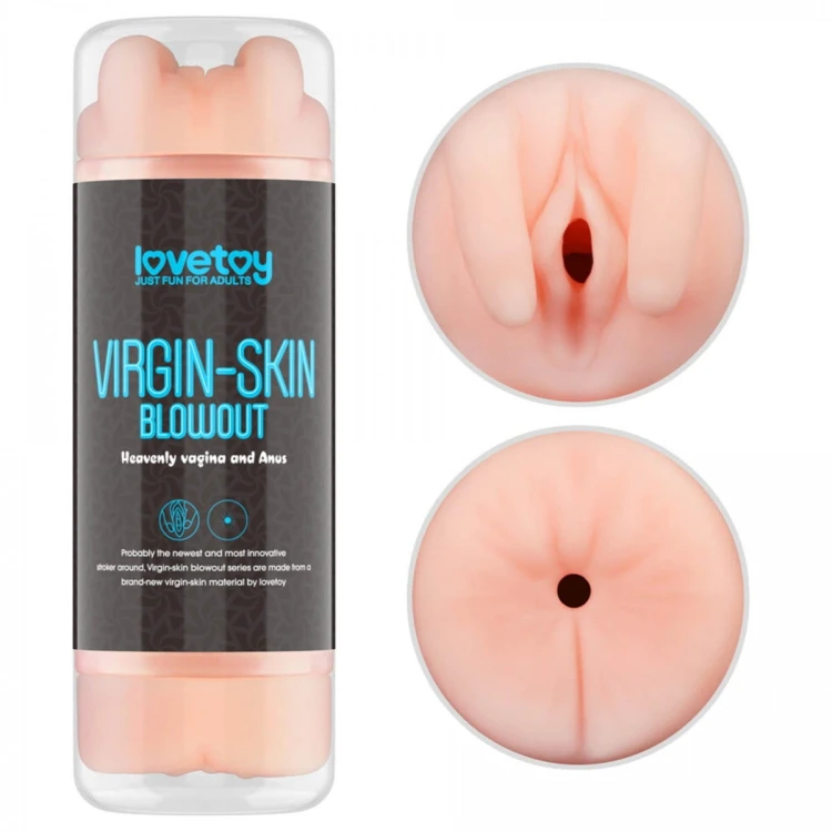 Virgin-Skin Blowout Stroker Vagina and Anus