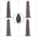 8.0'' Dual Layered Platinum Silicone Rotator