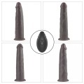 9.0'' Dual Layered Platinum Silicone Rotator