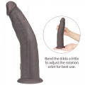 9.0'' Dual Layered Platinum Silicone Rotator