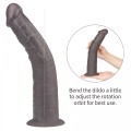 10'' Dual Layered Platinum Silicone Rotator