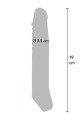 Extension Sleeve Large Transparent