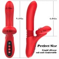 Silicone Vibrator 7 Powerful Modes - Licking, Thrusting and Heating