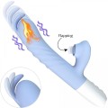 Silicone Vibrator 7 Powerful Modes -  Flapping and 7 Thrusting Heating
