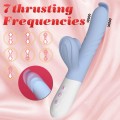 Silicone Vibrator 7 Powerful Modes -  Flapping and 7 Thrusting Heating